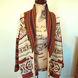 Vintage Iceland French Connection fair isle sweatr